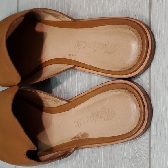 SoldMadewell Womens Leather The Pointed Toe Mule Flats shoes sz 7.5 - Picture 6 of 15